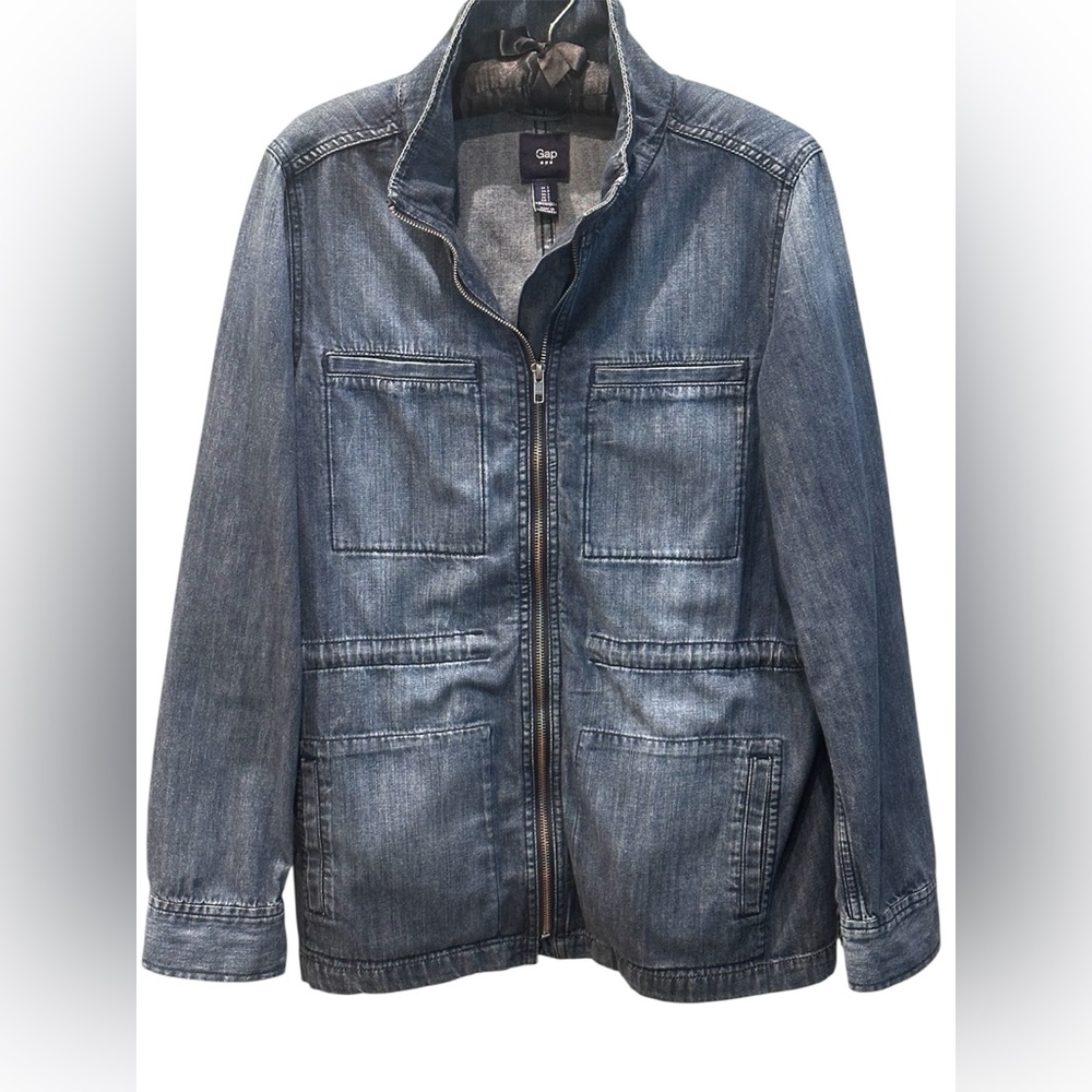 GAP Jean Denim Jacket with drawstring waist
